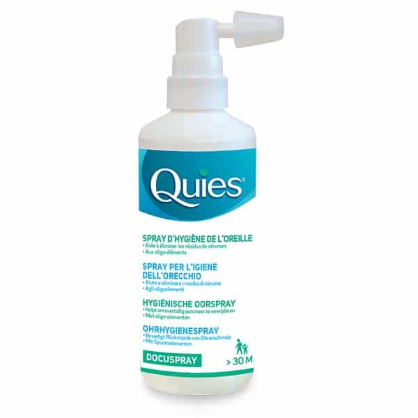 Spray Auriculaire Doculyse Quies 30ml Anti Bouchon de Cérumen - Audilo