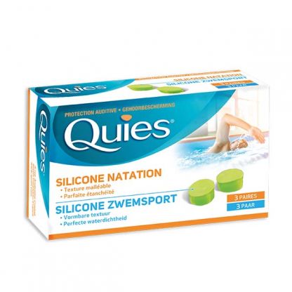 Protection auditive silicone Quies natation- Audilo