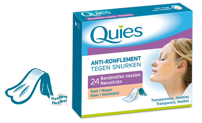 Les solutions anti ronflement : les bandelettes nasales