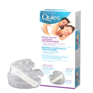 Orthèse anti-ronflement Quies – solution pour réduire les ronflements et améliorer le sommeil