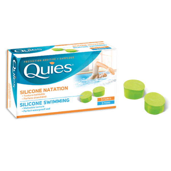 QUIES PROTECTION AUDITIVE SILICONE ADULTE B3 PAIRES