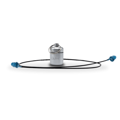 Kit Quies Specific – cordon et étui pour bouchons d’oreilles_boite exemple