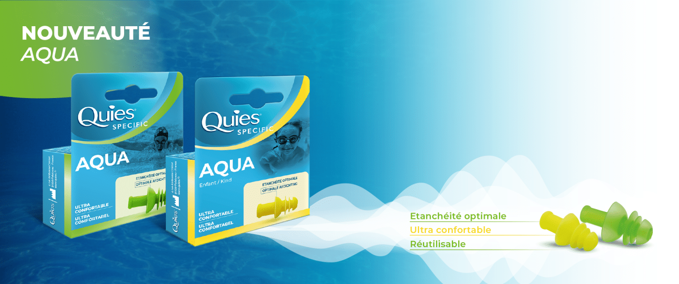 Protection auditive activités nautiques – bouchons d’oreilles étanches pour l'eau