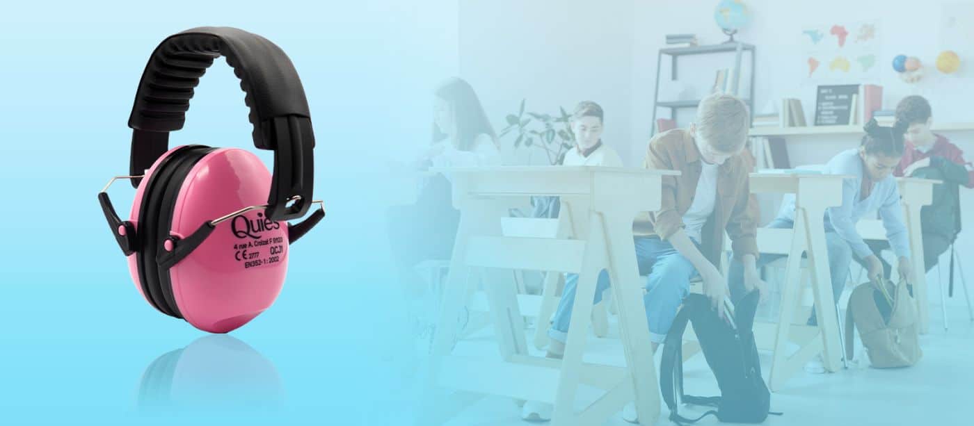 Casque anti-bruit Quies pour enfants – protection auditive efficace et confortable