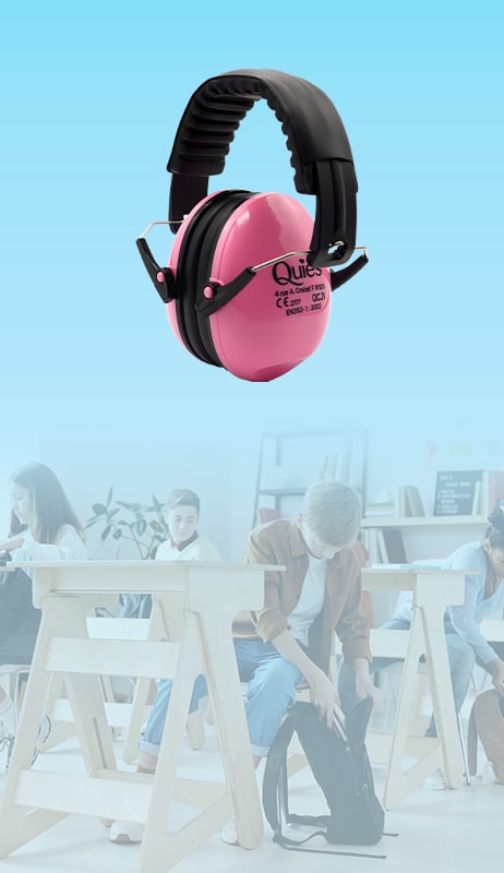 Casque anti-bruit Quies pour enfants – protection auditive efficace et confortable