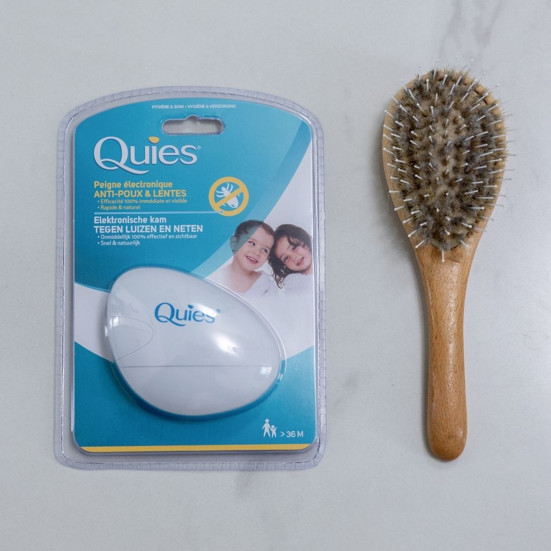 Packaging du peigne électronique Quies Anti-Poux
