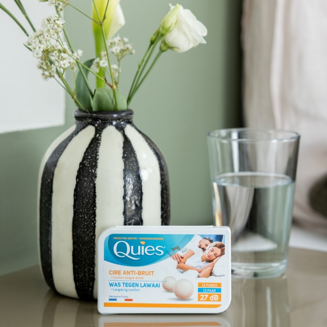 Boules Quies en cire et leur packaging-35db d'attenuation