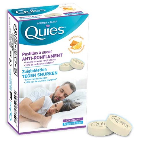 Pastilles à sucer anti-ronflement - Miel-Citron