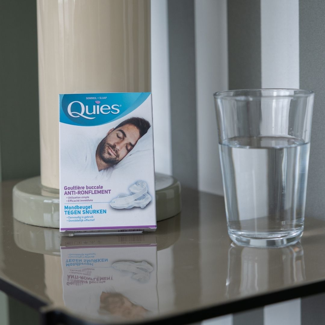 Packaging de la gouttière Quies Anti-Ronflement