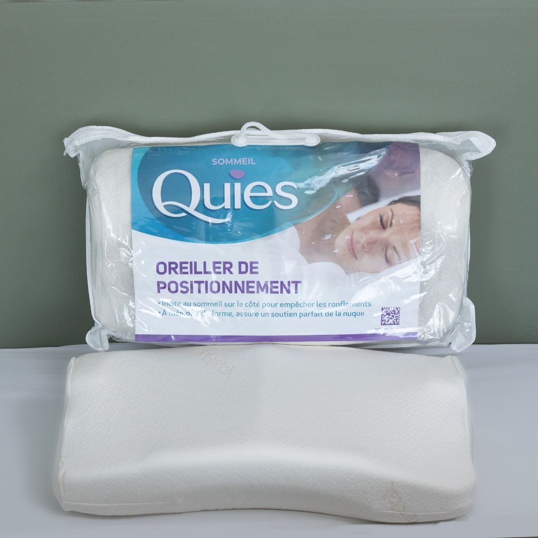 Packaging Quies Oreiller Anti-Ronflement