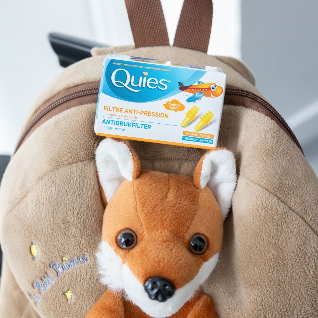 Packaging des bouchons d'oreilles Quies Specific Avion Enfant