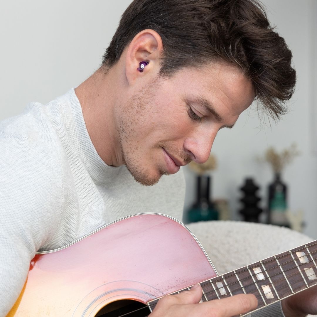 Bouchons d'oreilles Quies Specific Musique utilisés en jouant d'un instrument